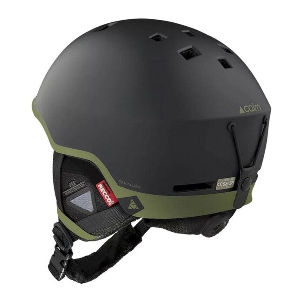 Casque Noir/Kaki Mixte Cairn Centaure Rescue Mat 2