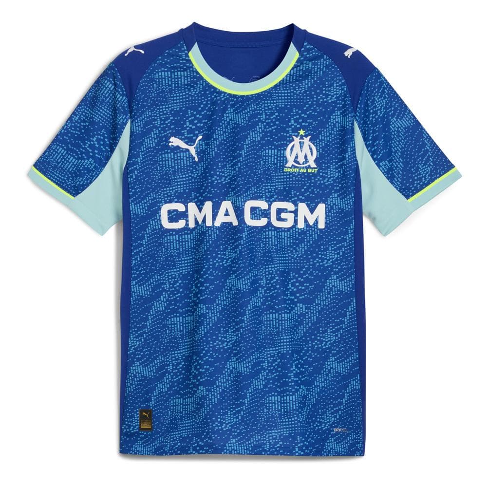 OM Maillot de Football Turquoise/Bleu Homme Puma 25/26 1