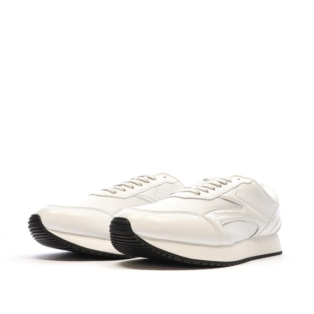 Baskets Blanches Homme Calvin Klein Jeans Retro Runner 6