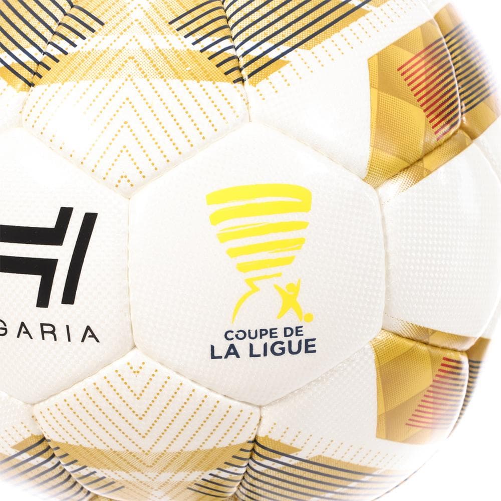 Ballon Coupe de la Ligue Blanc/Doré Hungaria 2