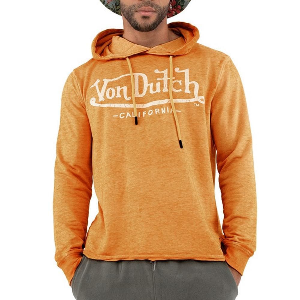 Sweat à Capuche Orange Homme Von Dutch RYAN 1