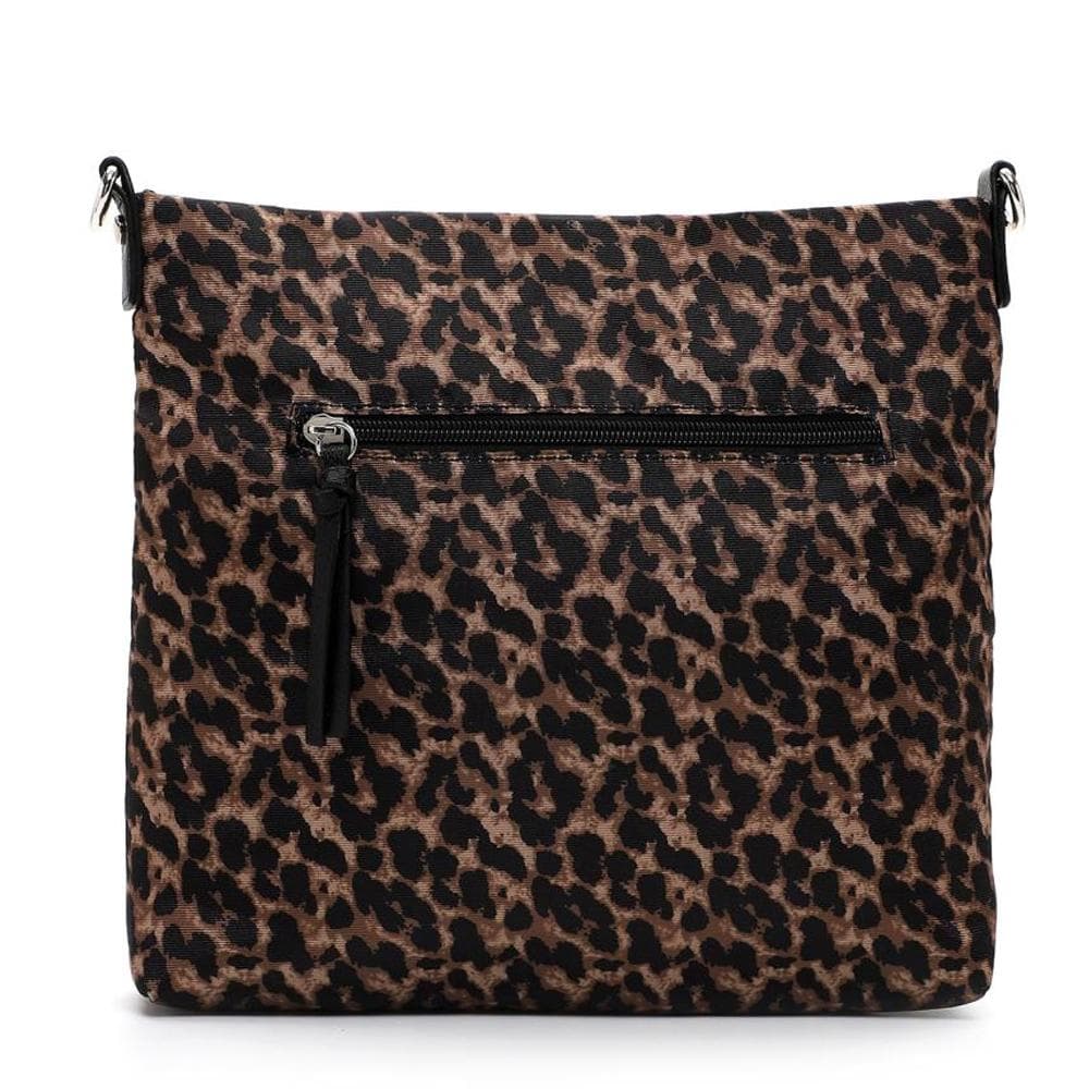 Sac à Bandoulière Noir/Léopard Femme Tamaris 2