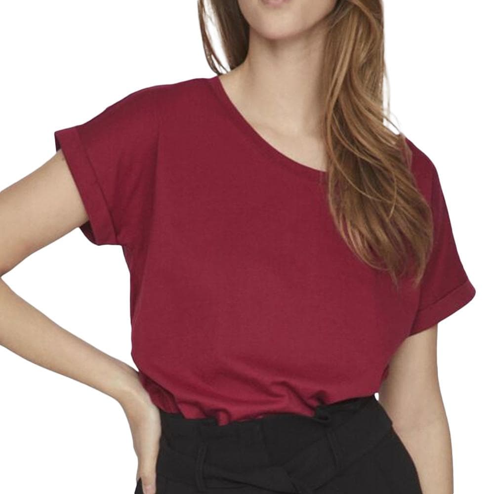 T-shirt Rouge Femme Vila Dreamers 1