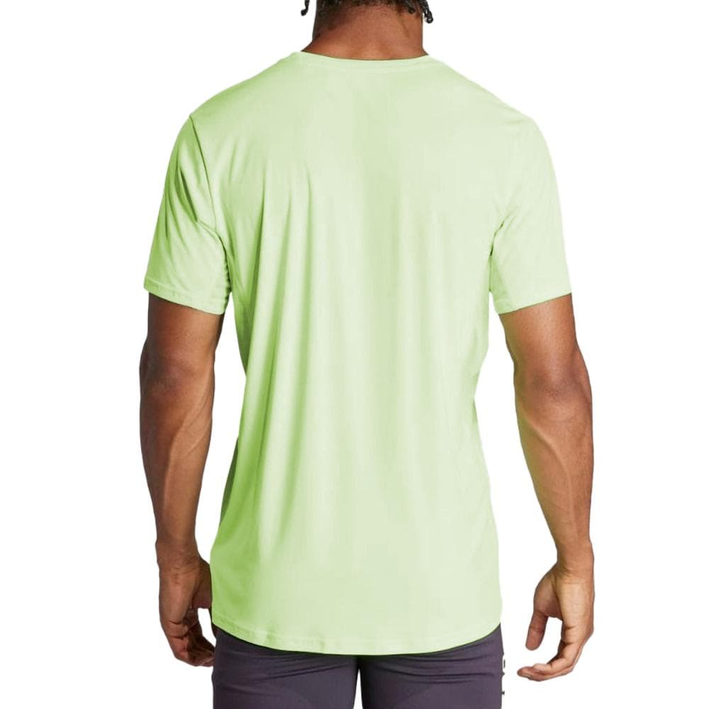 T-shirt Vert Homme Adidas Adizero 2