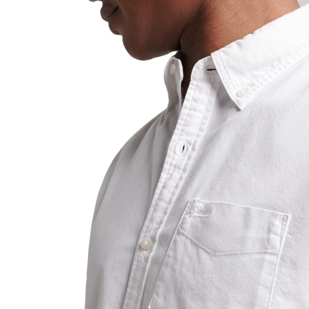Chemise Blanche Homme Superdry Vintage Washed 3