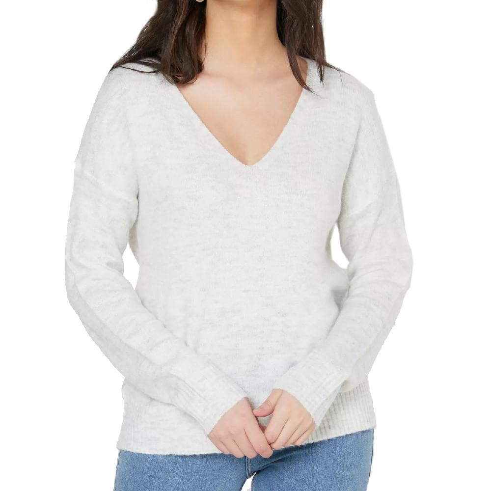 Pull Gris clair femme Jacqueline de Yong Elanora 1