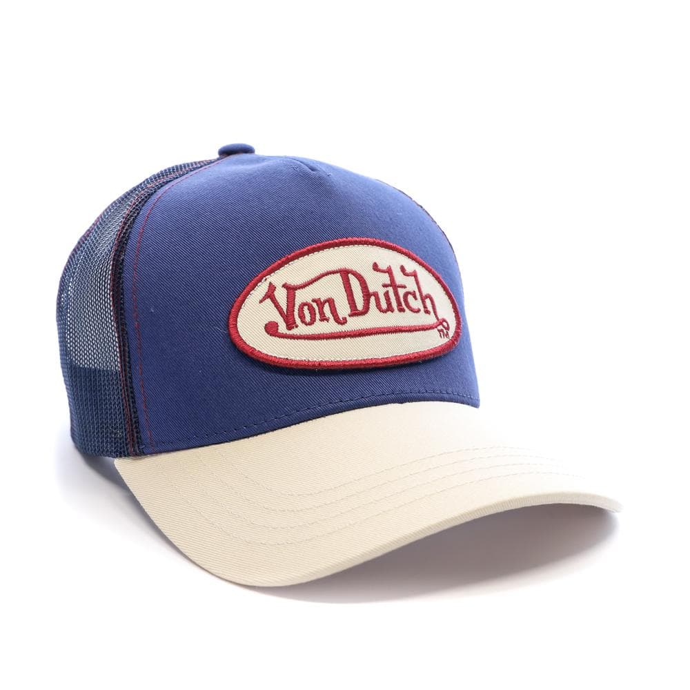 Casquette Marine/Beige/Bordeaux Homme Von Dutch Ahig 2