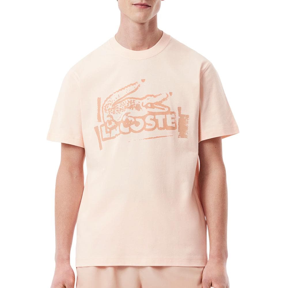 T-shirt Rose Homme Lacoste TH0284 1