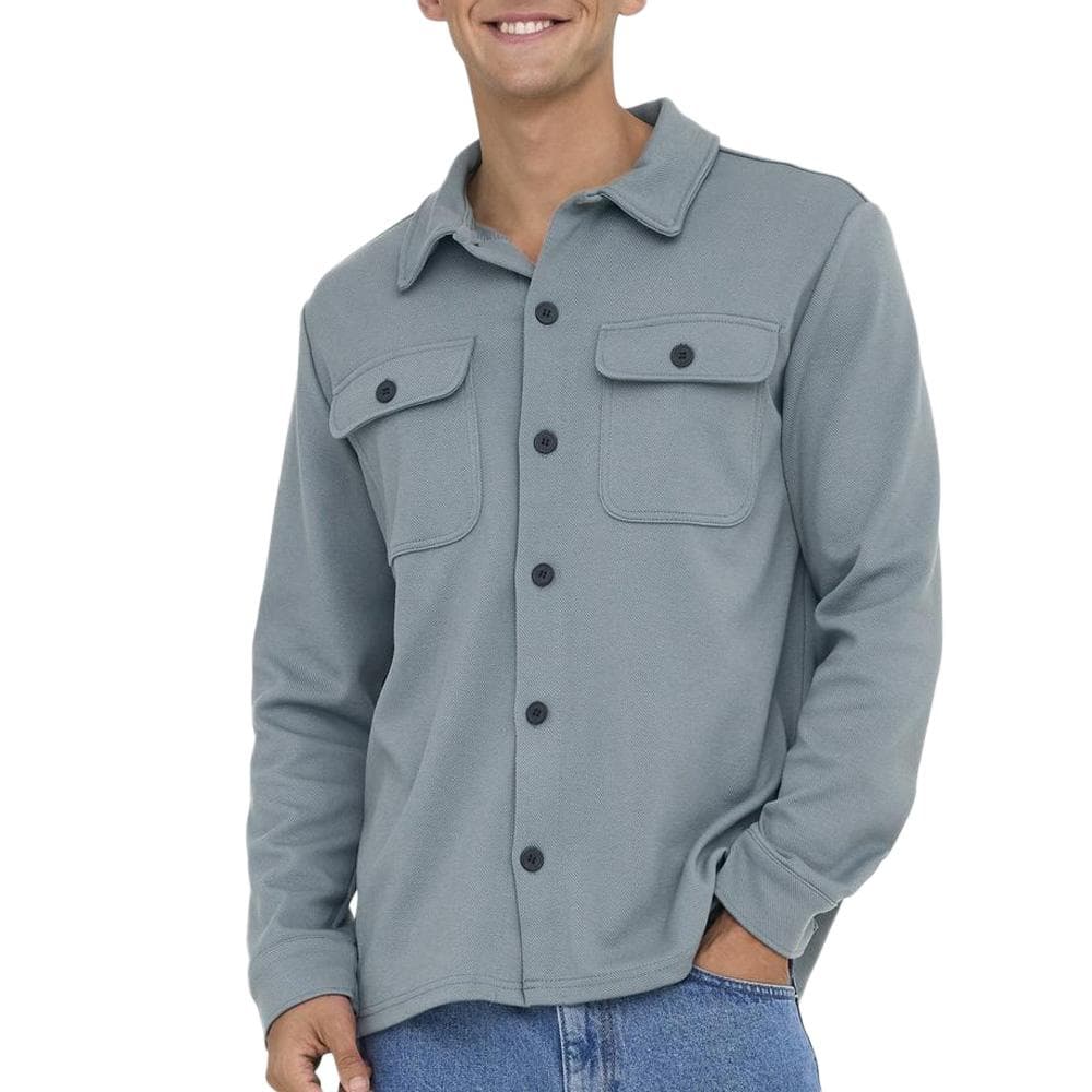 Veste Bleu/Gris Homme Only & Sons kodyl 1