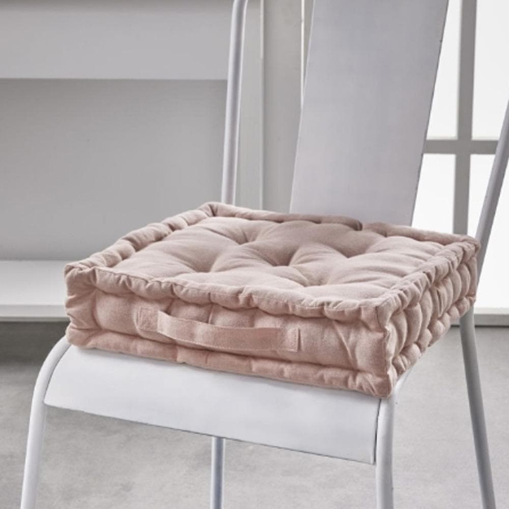 Coussin de Sol Rose Today 40x40x10cm 1