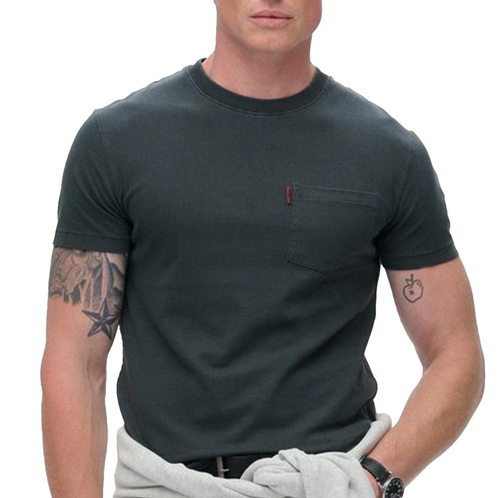 T-Shirt Gris Foncé Homme Superdry Essential 1