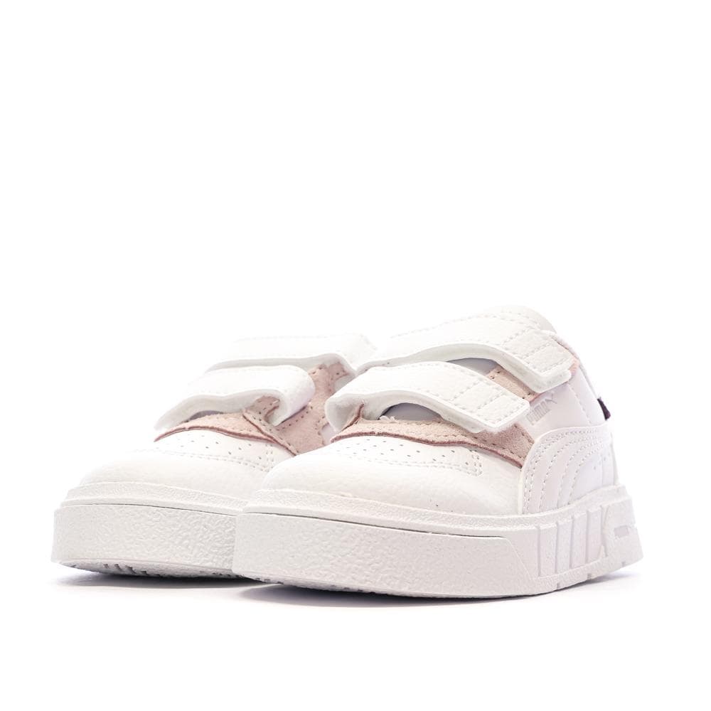 Baskets Blanc/Rose Puma Cali Court Match 6
