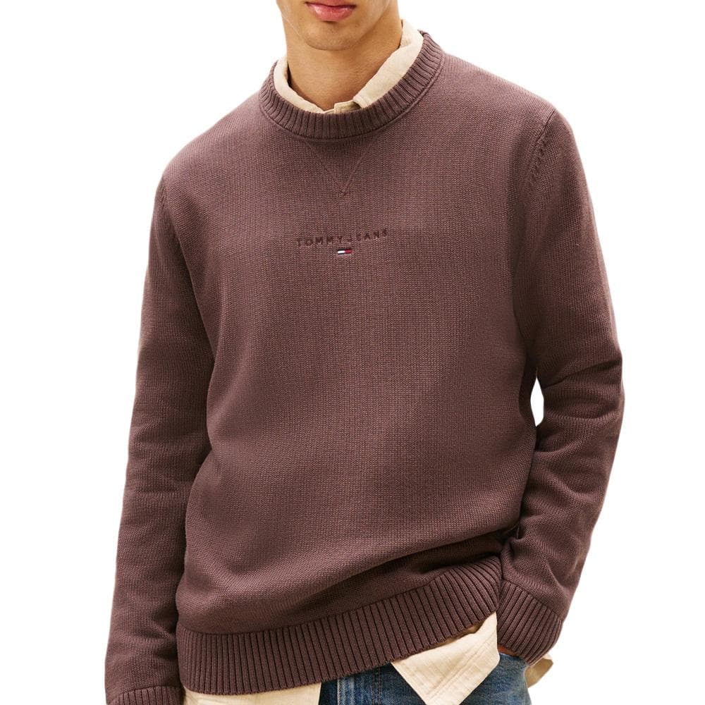 Pull Marron Homme Tommy Hilfiger Linears 1