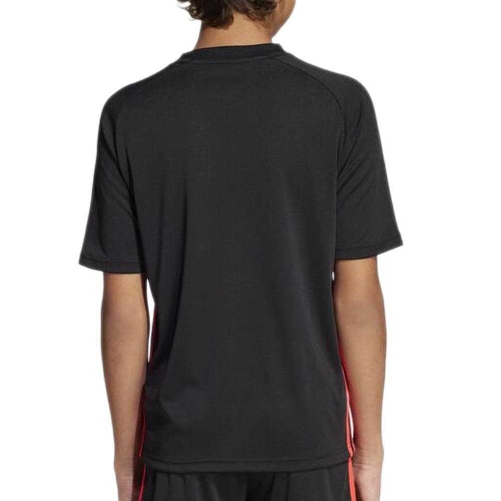 T-Shirt Noir/Rouge Homme Adidas Tiro 2