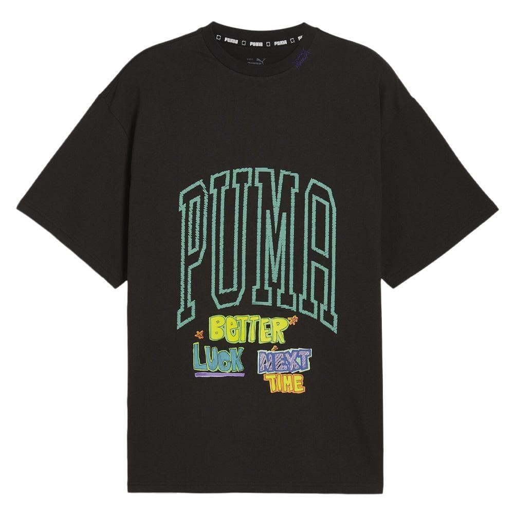 T-Shirt Noir Homme Puma Getting 1
