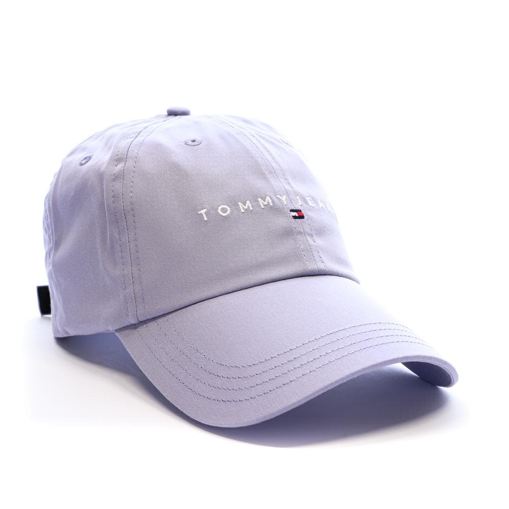 Casquette Violet Mixte Tommy Hilfiger Linear Logo 6 2