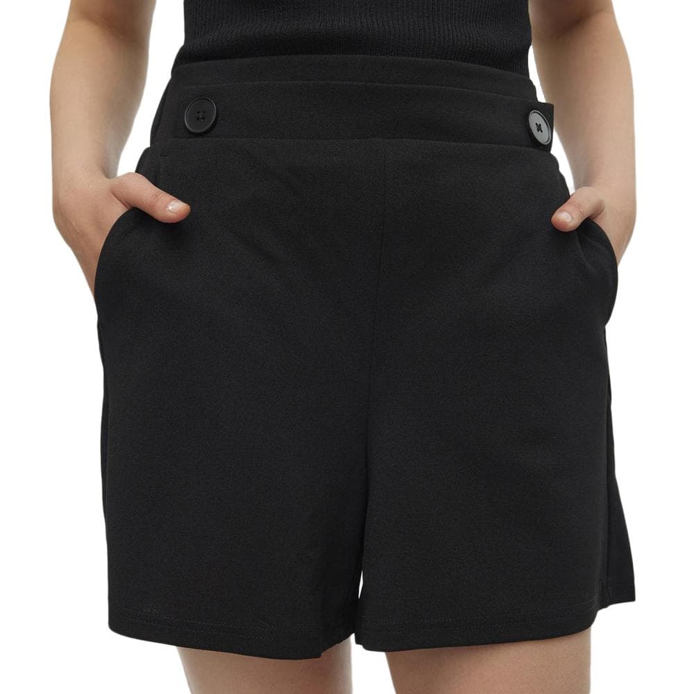 Short Noir Femme Vero Moda Liva 1