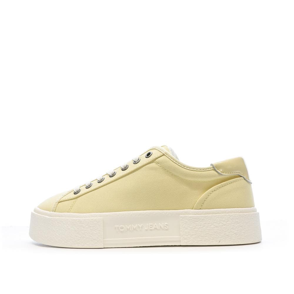Baskets Jaunes Femme Tommy Hilfiger Foxing Flatform 1