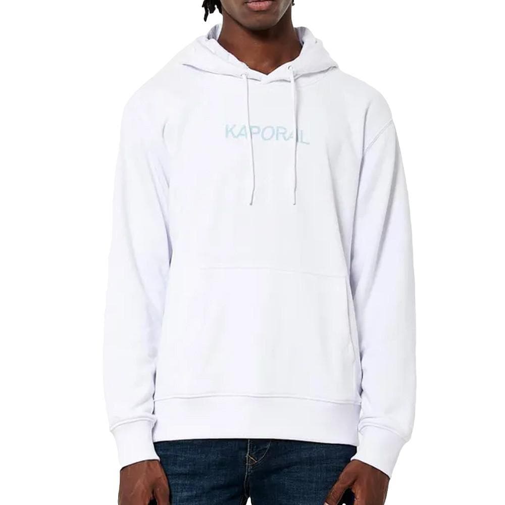 Sweat à Capuche Blanc Homme Kaporal Parke 1