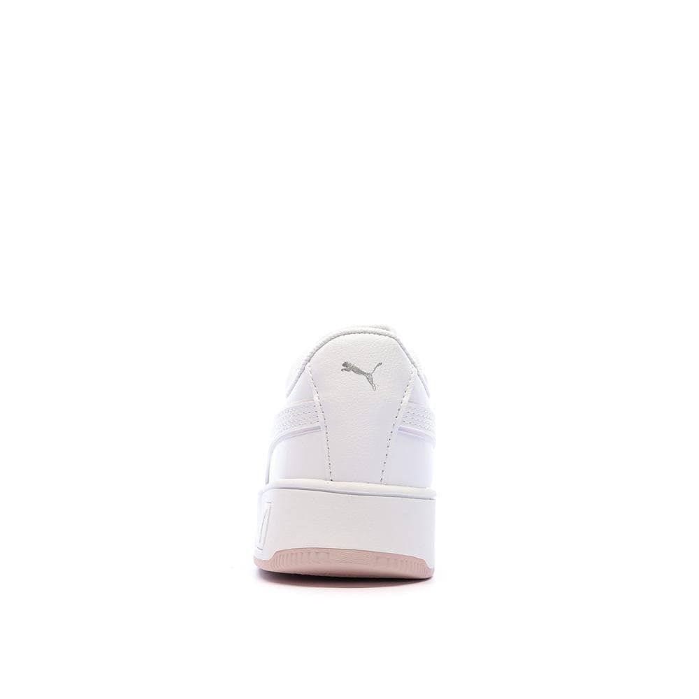 Baskets Blanches Fille Puma Carina 3