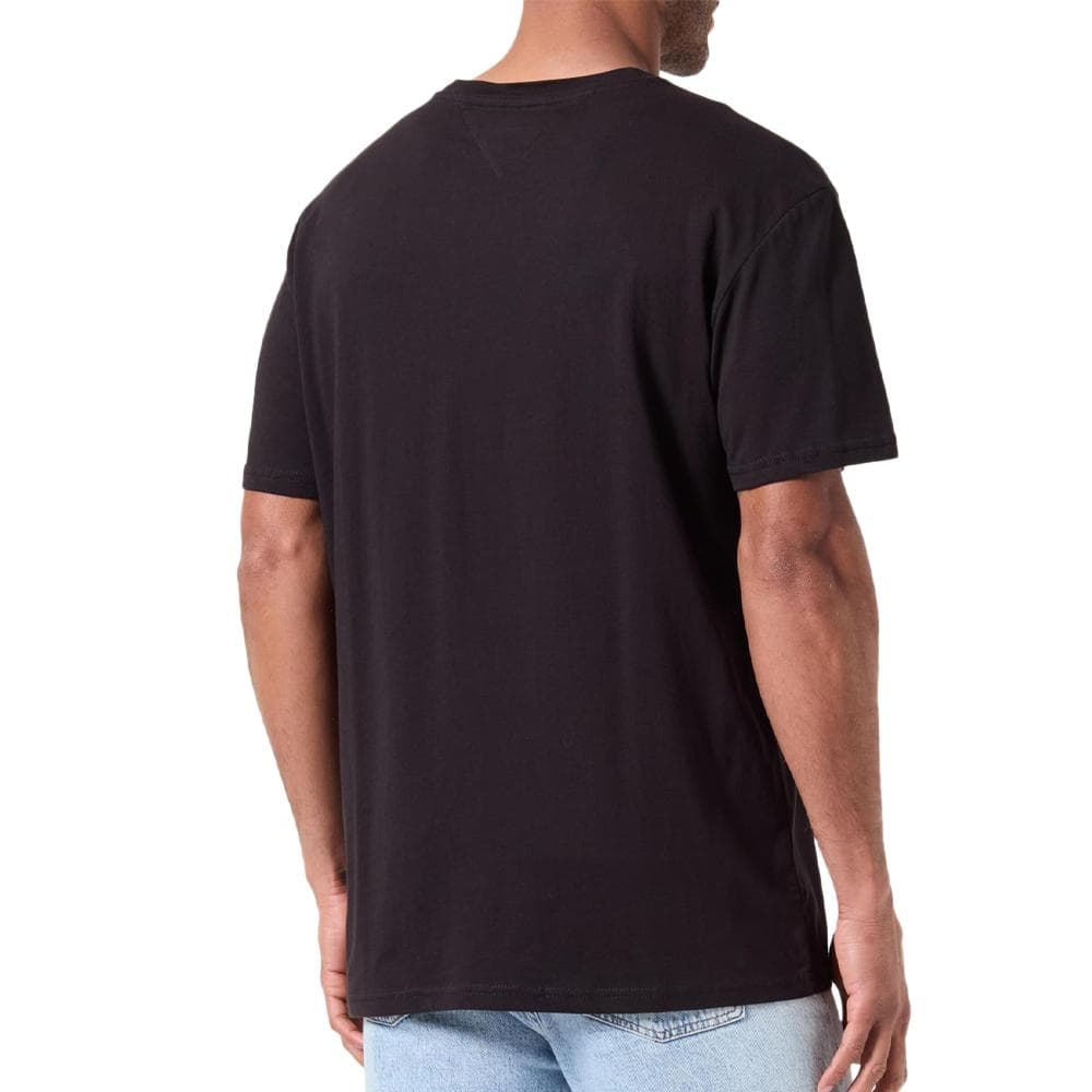 T-shirt Noir Homme Tommy Hilfiger Dna 2
