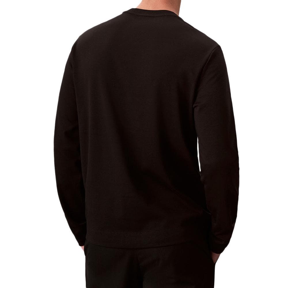 T-shirt Manches longues Noir Homme Calvin Klein Jeans Luxe 2