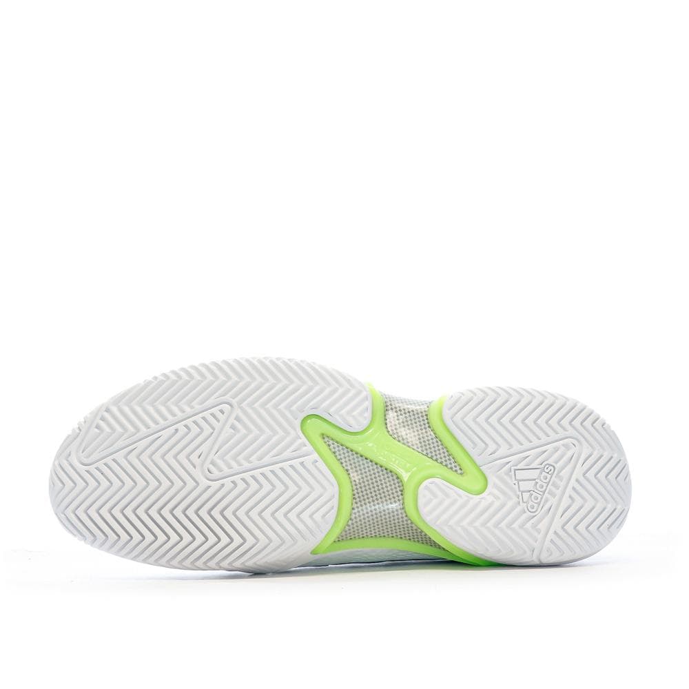Chaussures de tennis Blanc/Bleu Homme Adidas Barricade 5