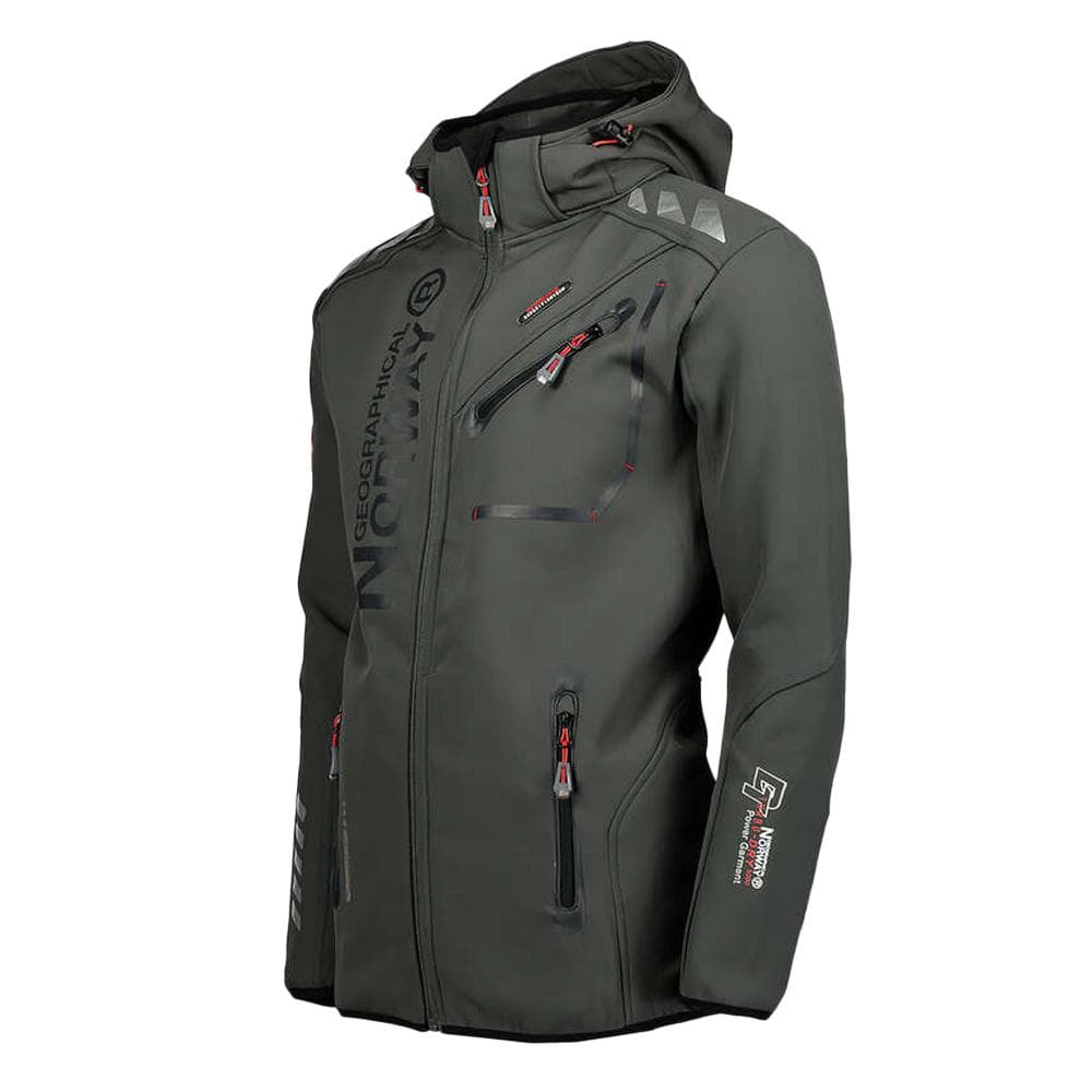 Veste Softshell Gris Homme Geographical Norway Royaute WW1973 3
