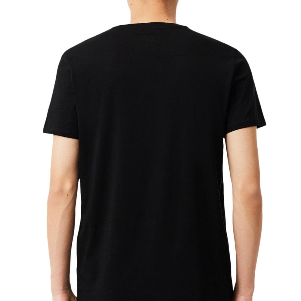 T-shirt Noir Homme Lacoste TH6710001 2