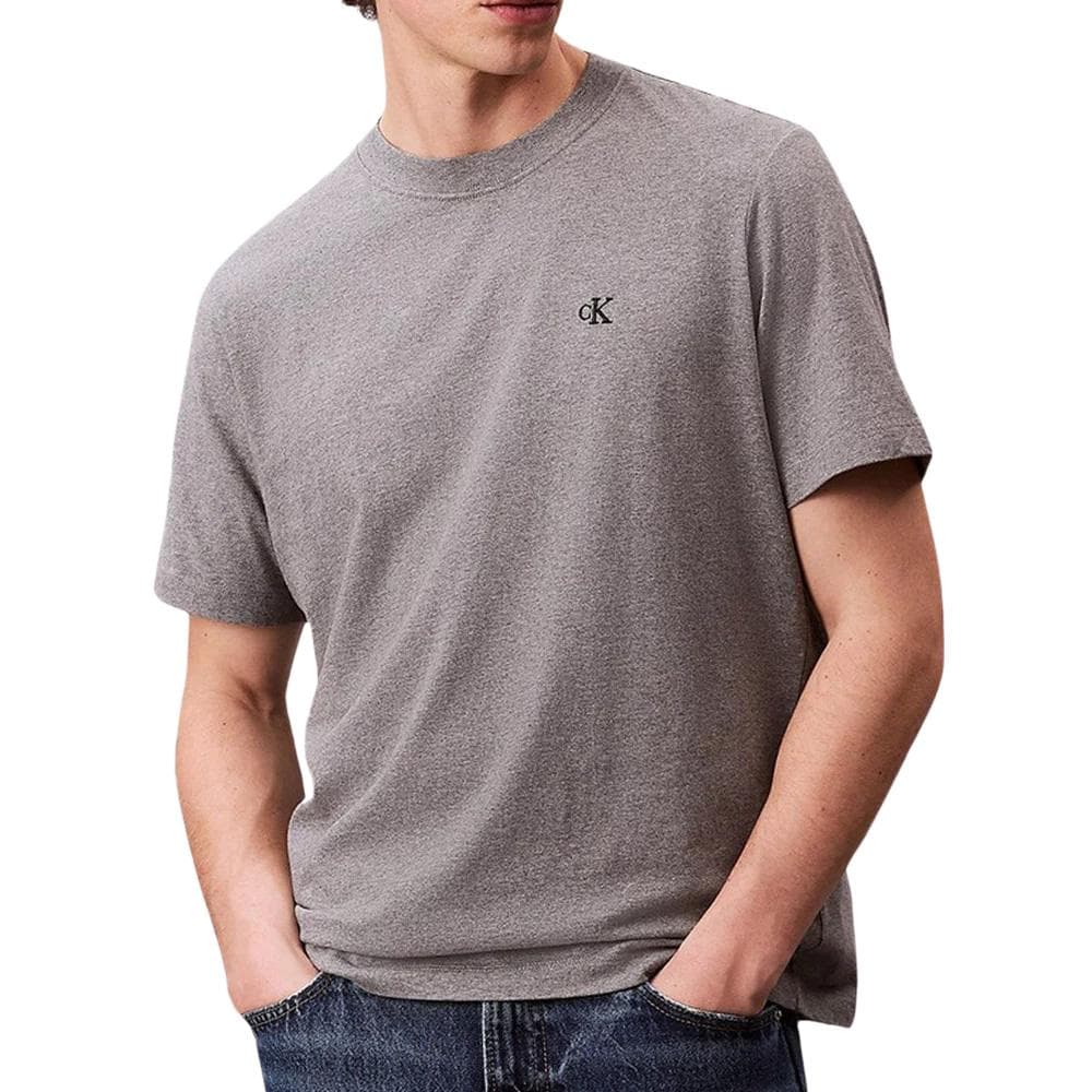 T-Shirt Gris Homme Calvin Klein Jeans Easy LV04RC275G 1
