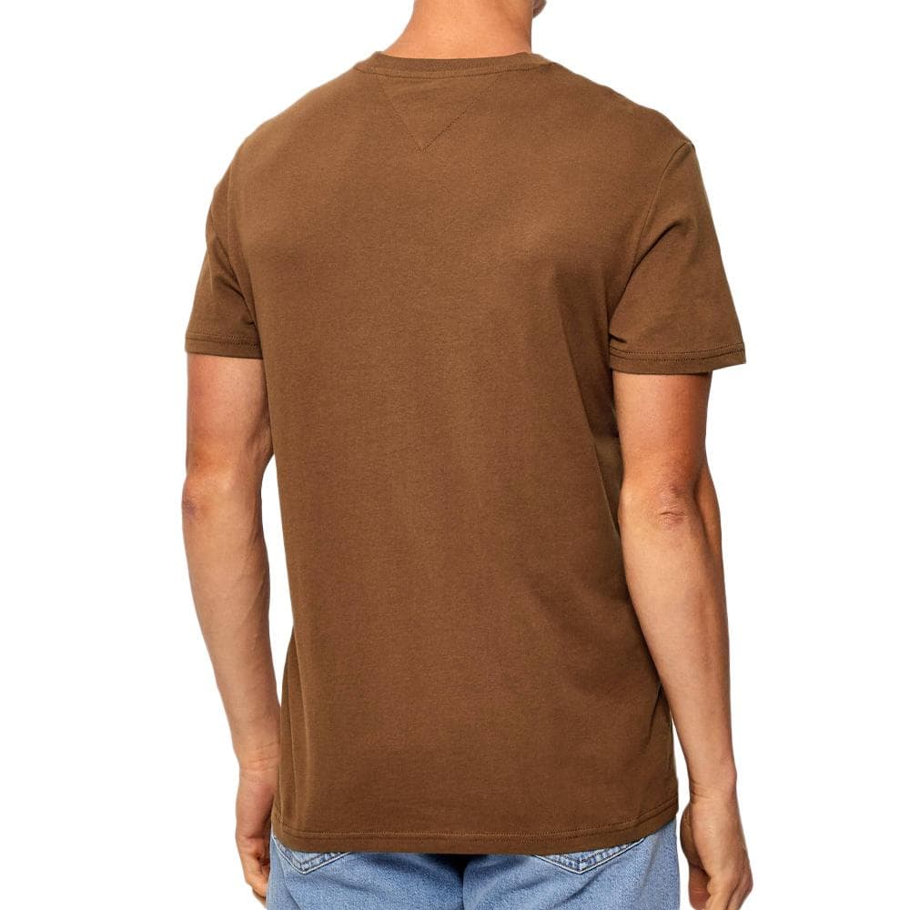 T-shirt Marron Homme Tommy Hilfiger Tjm Slim 2