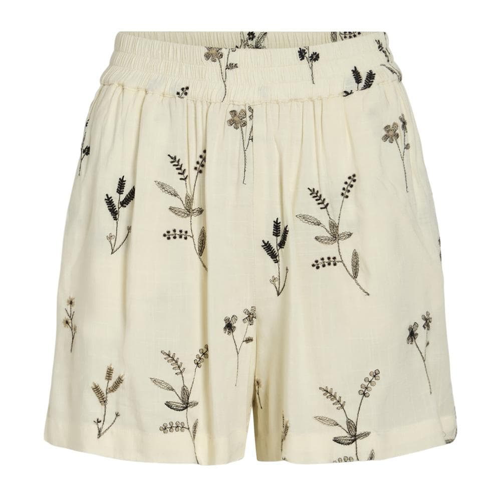 Short Écru/Noir Femme Vila Viwillis 1
