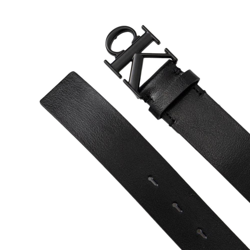 Ceinture Noir Homme Calvin Klein Jeans Ck Buckle Tumbled 35 2