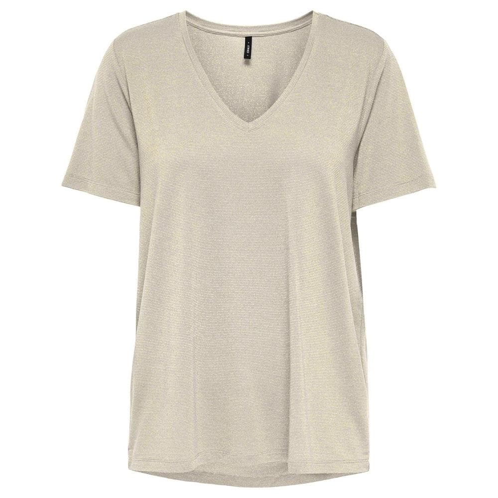 T-shirt Beige Femme Only Harly 1
