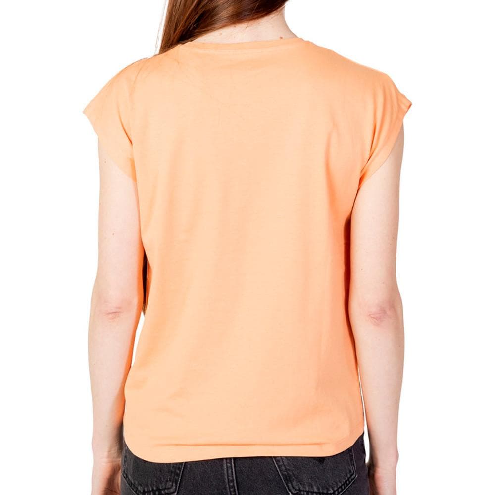 T-shirt Orange Femme Pepe jeans Bloom 2