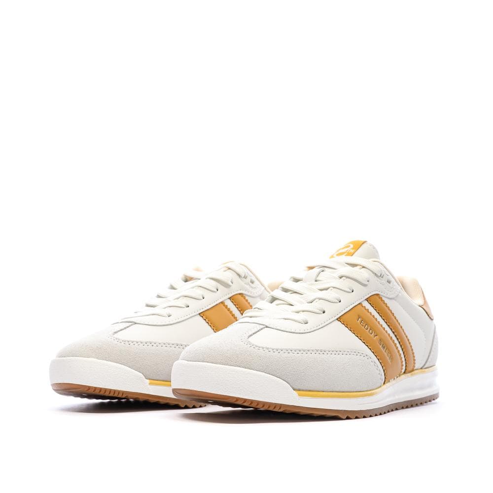 Baskets Blanc/Jaune Femme Marron Teddy Smith 120232 6