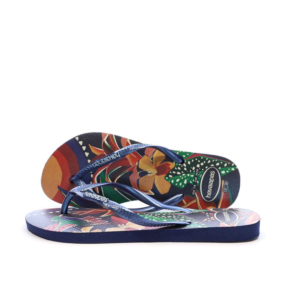Tongs Marine Femme Havaianas Slim Tropical 1