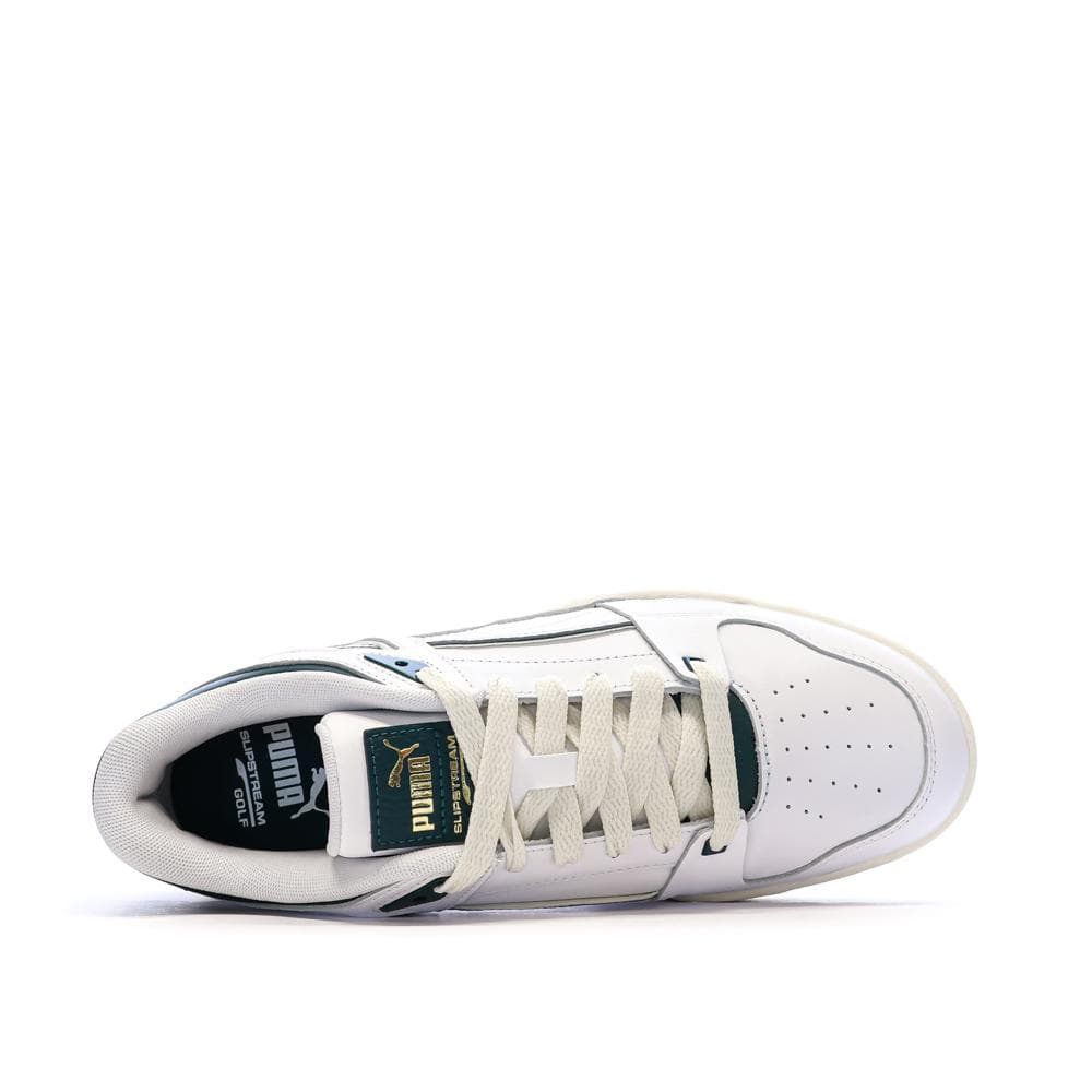 Baskets Blanc/Vert Foncé Puma Slipstream 4
