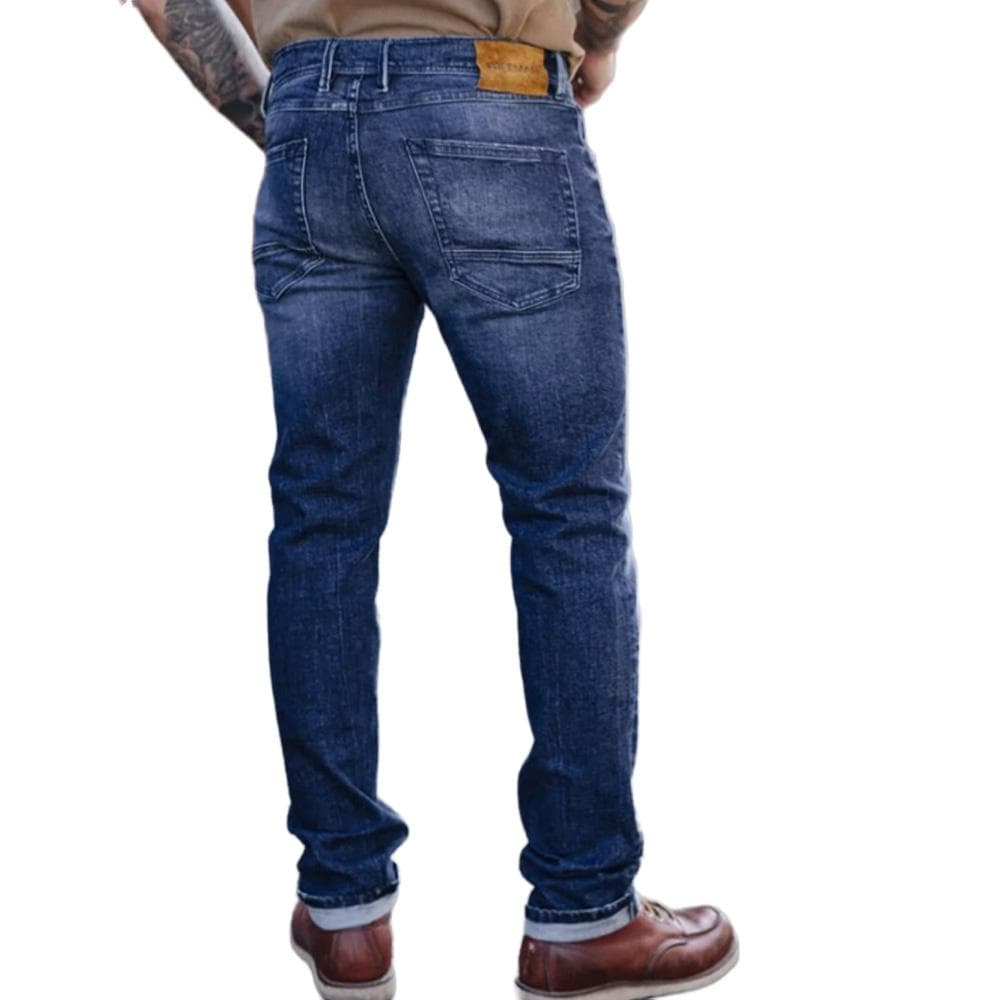 Jean Slim Bleu Homme Freeman Jimmy 2