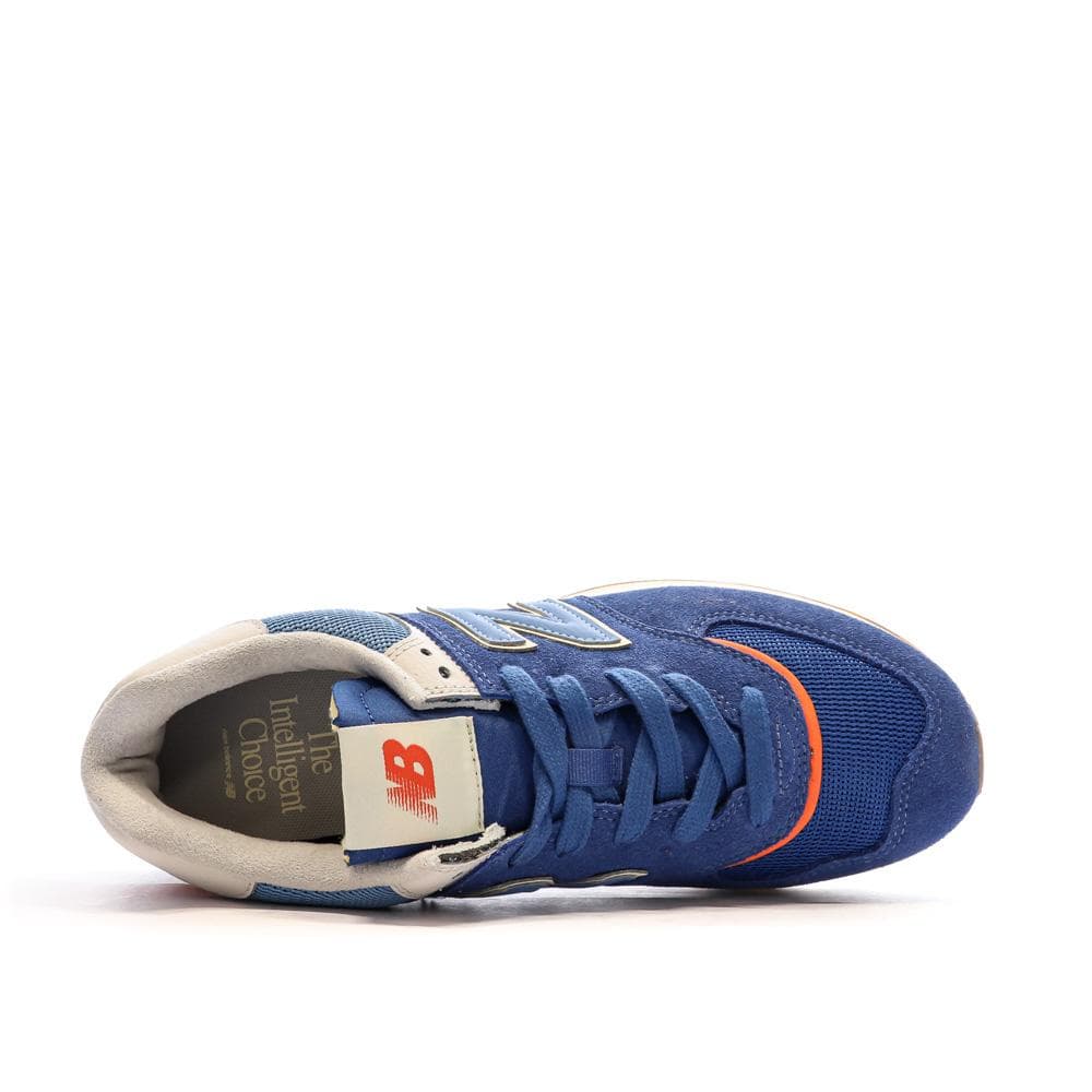 Baskets Bleu/Orange Homme New Balance 574 3