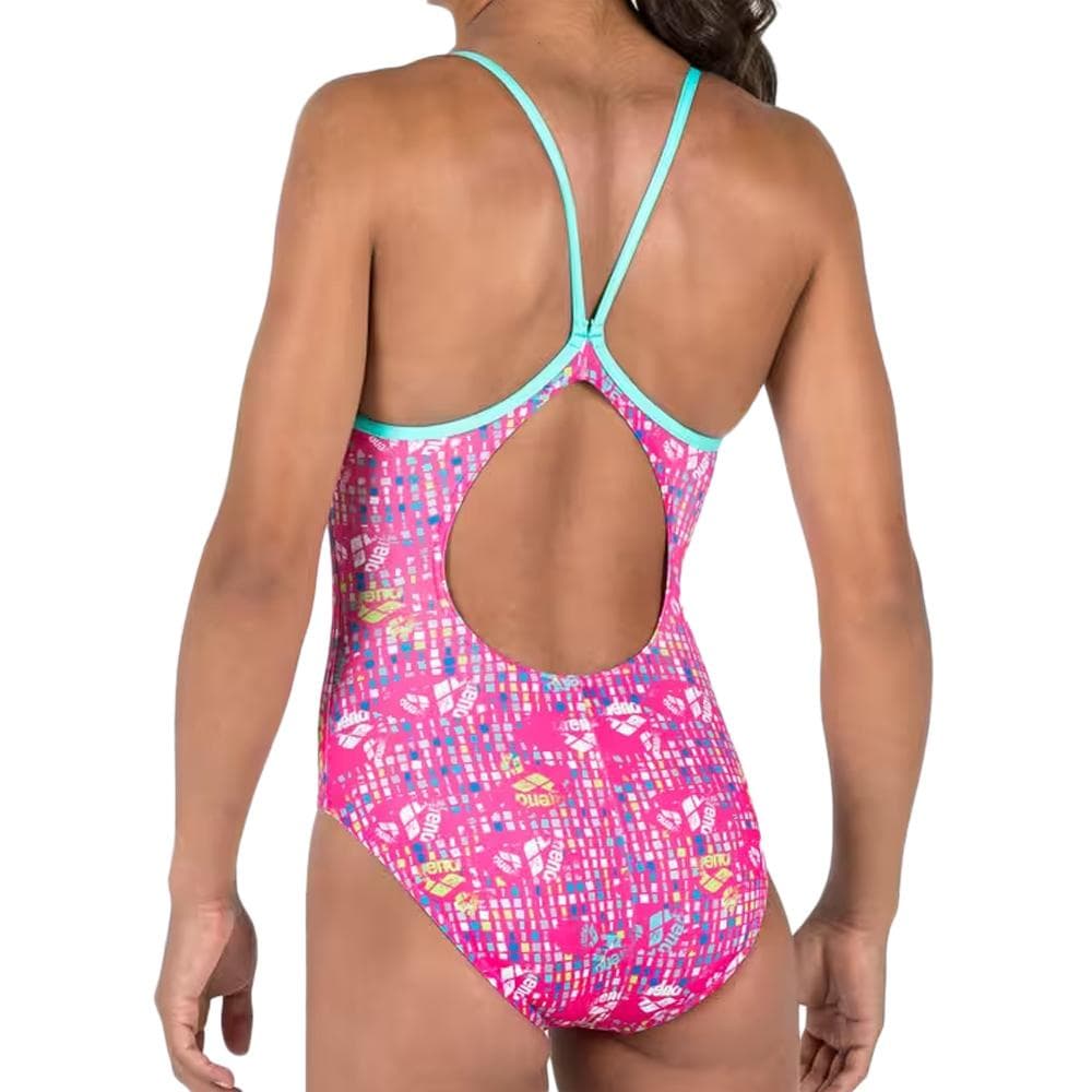 Maillots de bain 1 pièce Rose Fille Arena Allover 2