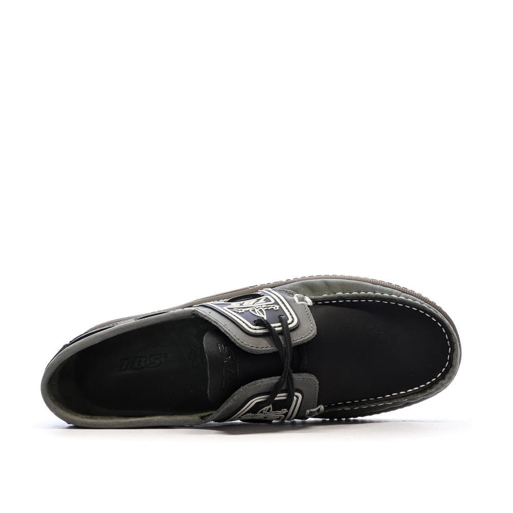 Chaussures Bateau Kaki/Noir Homme TBS GLOBEK 4