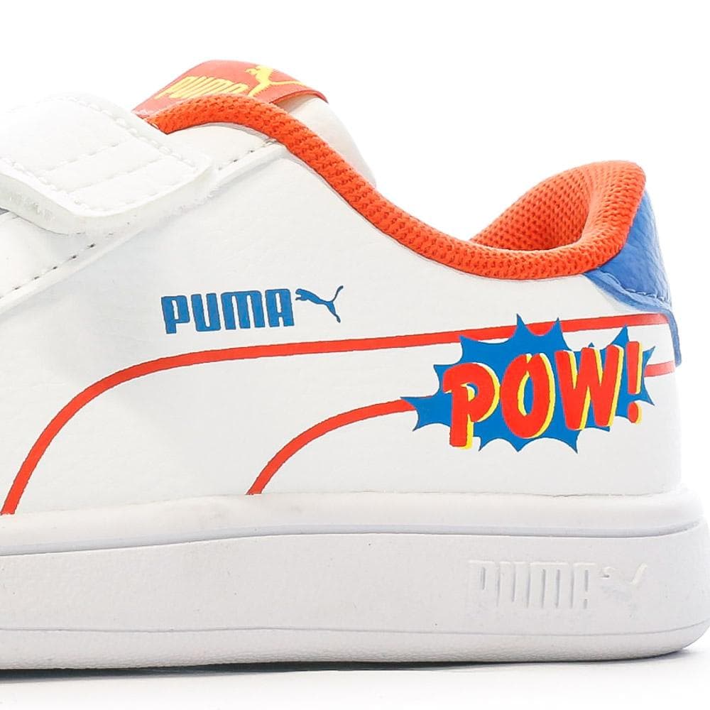 Baskets Blanche/Bleu/Rouge Garçon Puma Iinf Smash Comics 7