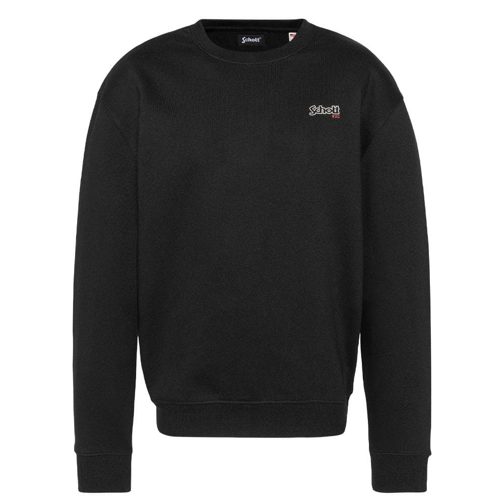 Sweat Noir Homme Schott Sweat Petit 1