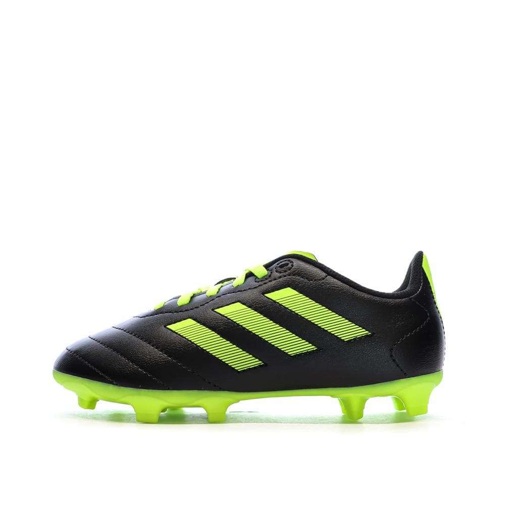 Chaussures de football Noir/Jaunes Garçon Adidas Goletto 1