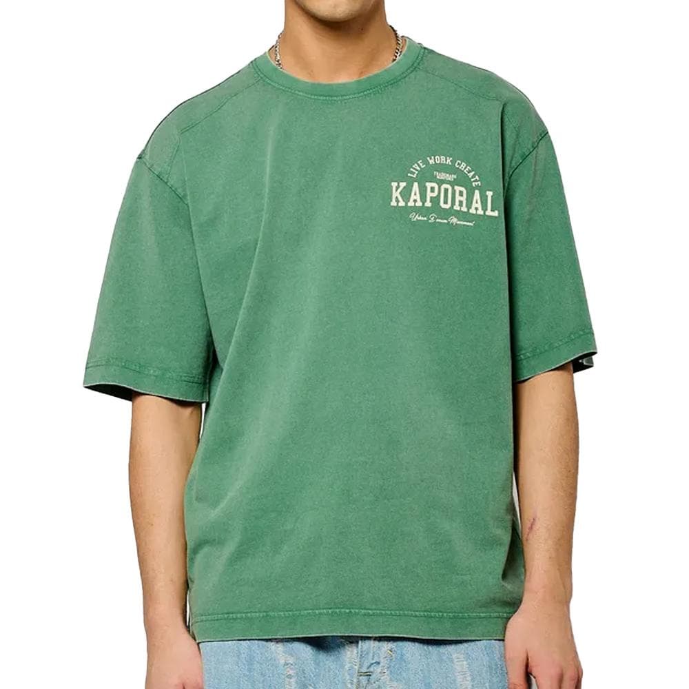 T-Shirt Vert Homme Kaporal JOEY 1