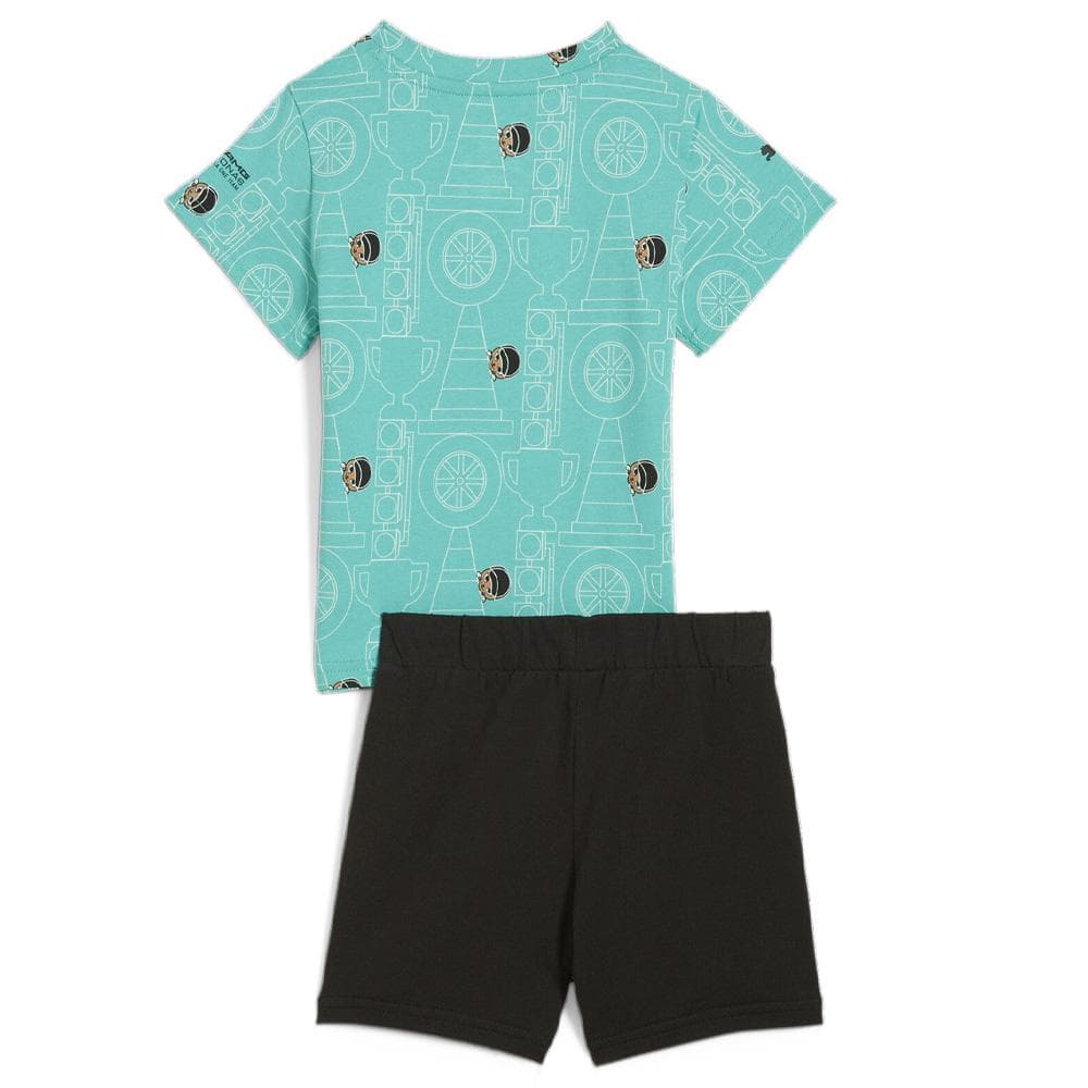 Ensemble Turquoise/Noire Garçon Puma Toddler 2