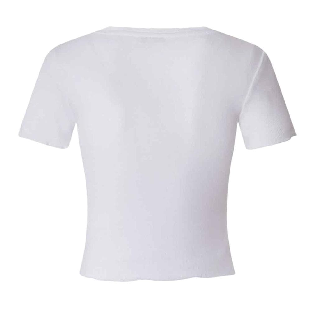 T-shirt Blanc Femme Pepe Jeans Cara 2