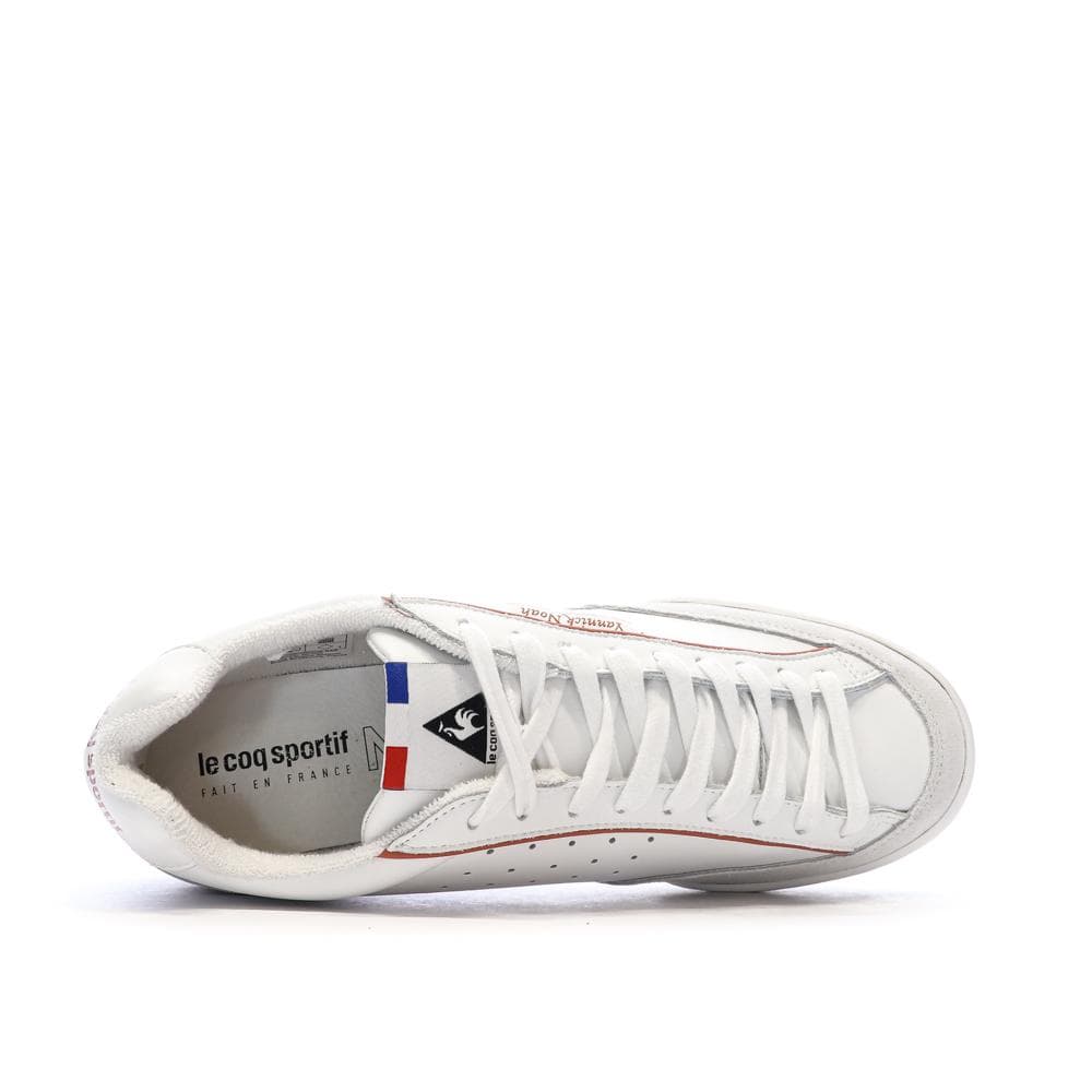 Baskets Blanches Homme Le Coq Sportif Noah Club Terre Battue 4
