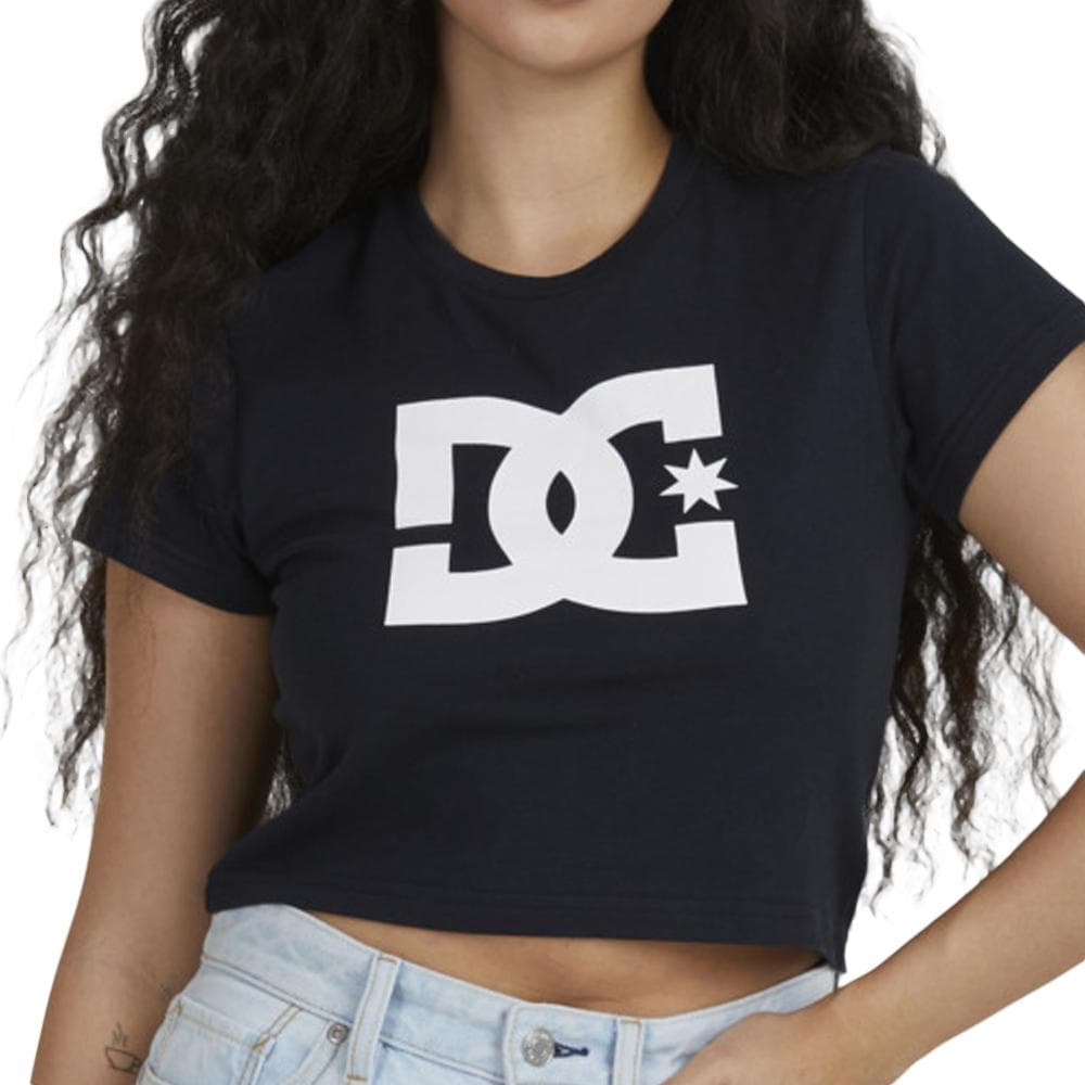 T-Shirt Noir Femme Dc shoes Star 1